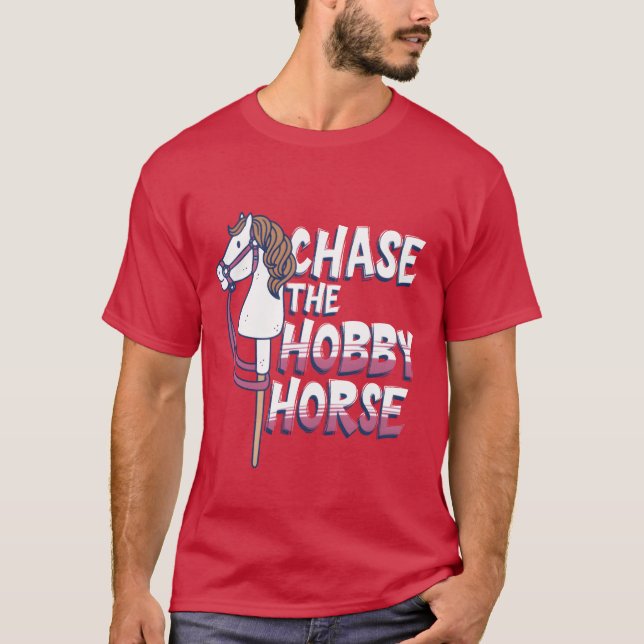 Camiseta Hobby Horsing Chase Hobby Horse retro (Anverso)