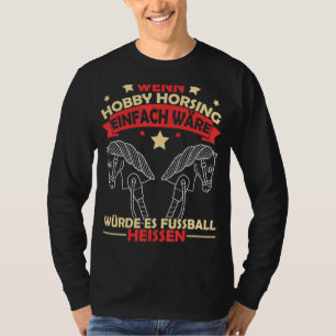 Camiseta Hobby Horsing Horse Chicas ecuestres deportivos ec