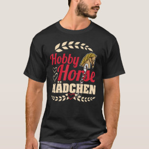 Camiseta Hobby Horsing Horse Chicas ecuestres deportivos ec