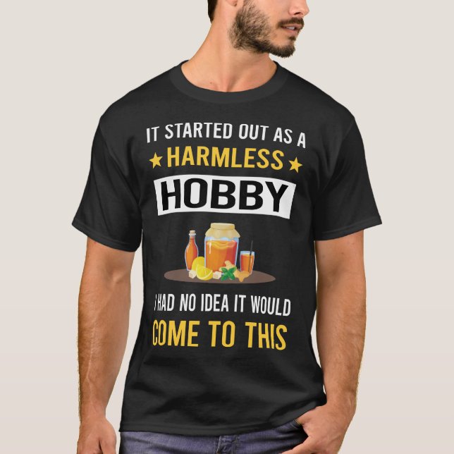 Camiseta Hobby inofensivo Kombucha Booch (Anverso)