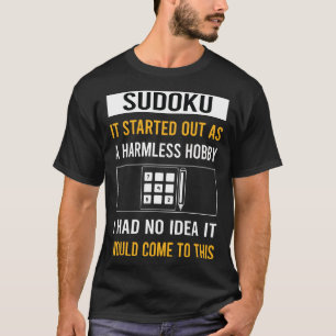 Camiseta Hobby inofensivo Sudoku