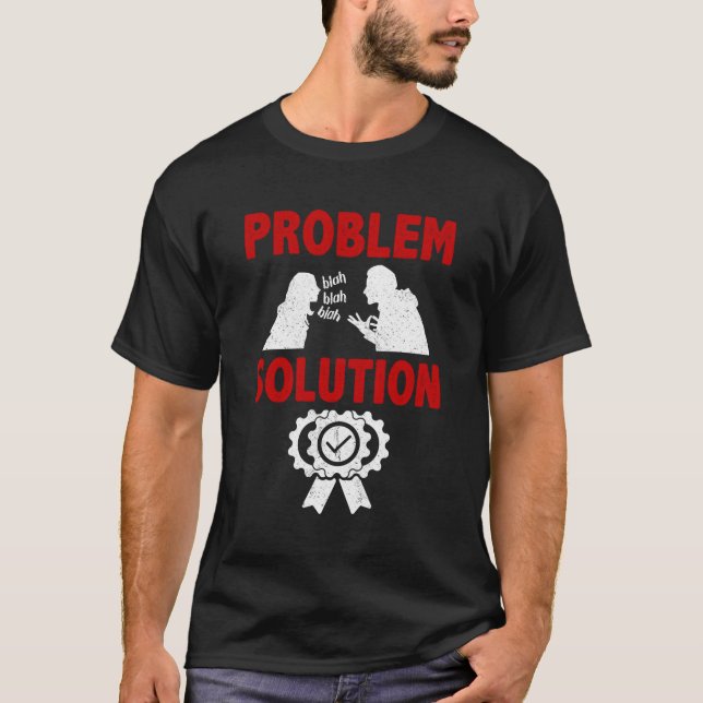 Camiseta Hobby para la solución de problemas faleristas con (Anverso)