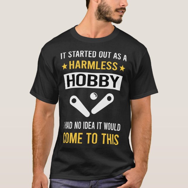Camiseta Hobby Pinball (Anverso)