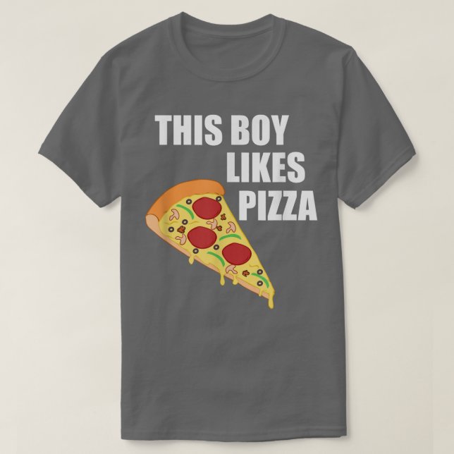 Camiseta Hobby Pizza Chef Boy Likes Pizza Funny Saying T-Sh (Diseño del anverso)