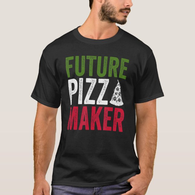 Camiseta Hobby Pizza Maker Y Future Pizza Expert (Anverso)