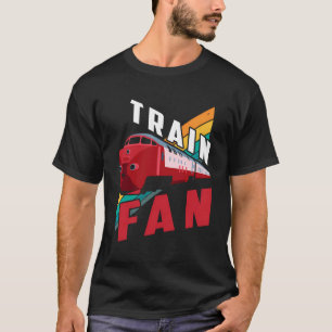 Camiseta Hobby Trainspotte de Vintage Train Fan Lovers