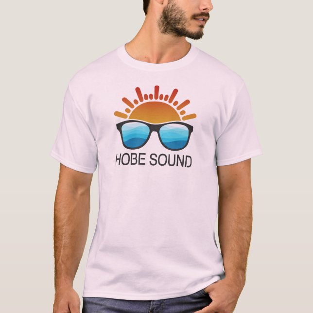 Camiseta Hobe Sound Florida Sungps (Anverso)