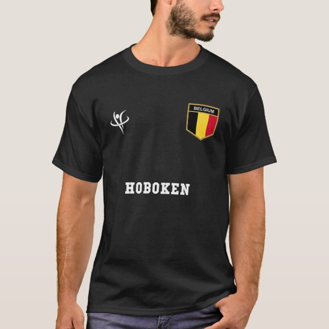 Camiseta HOBOKEN Belgium Vintage Sports (Anverso)