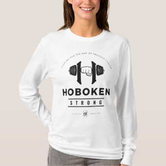Camiseta Hoboken Strong / slv largo de las mujeres