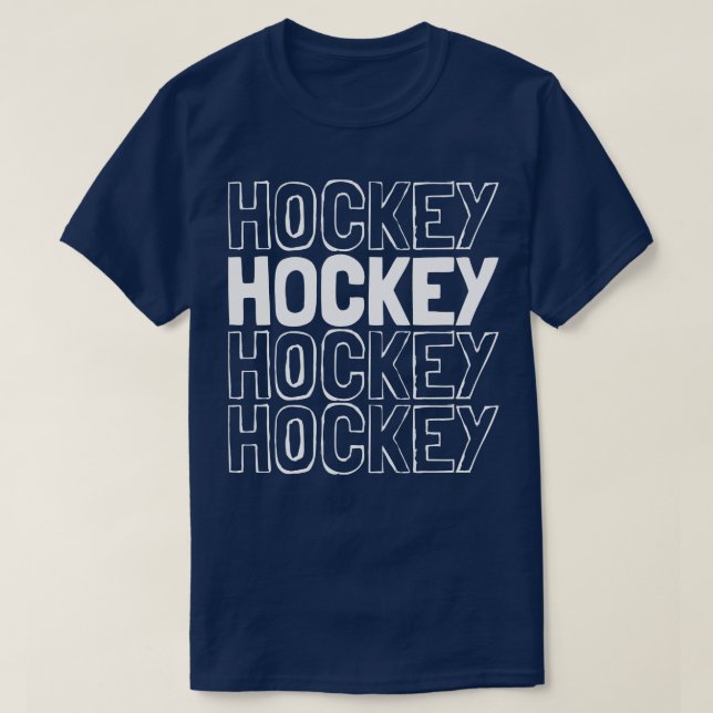 Camiseta Hockey (Diseño del anverso)
