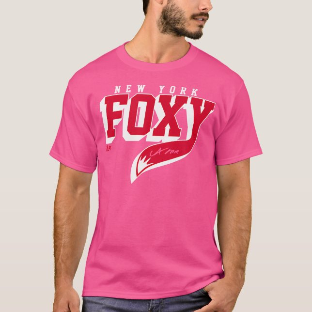 Camiseta Hockey Adam Fox Foxy en Nueva York (Anverso)