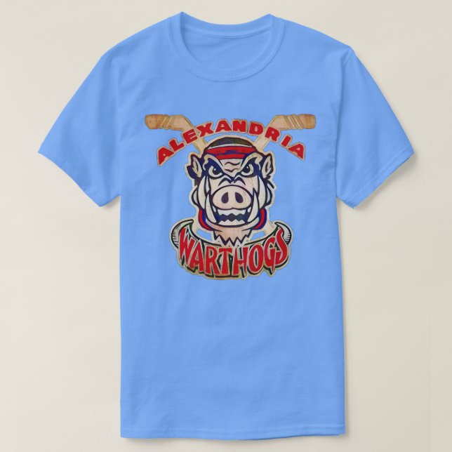 Camiseta Hockey Alexandria Warthogs (Diseño del anverso)