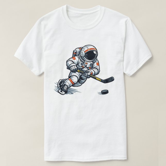 Camiseta Hockey Astronauta (Diseño del anverso)