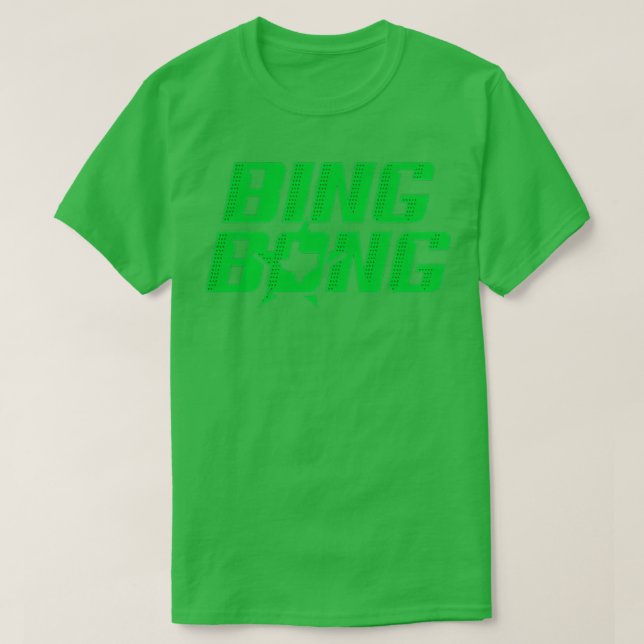 Camiseta Hockey Bing Bong TShirt de Dallas (Diseño del anverso)
