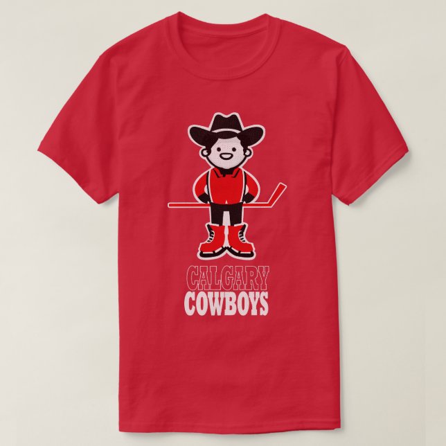 Camiseta Hockey Calgary Cowboys (Diseño del anverso)