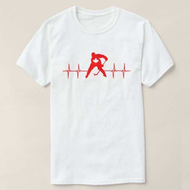 Camiseta Hockey Canadá (Diseño del anverso)