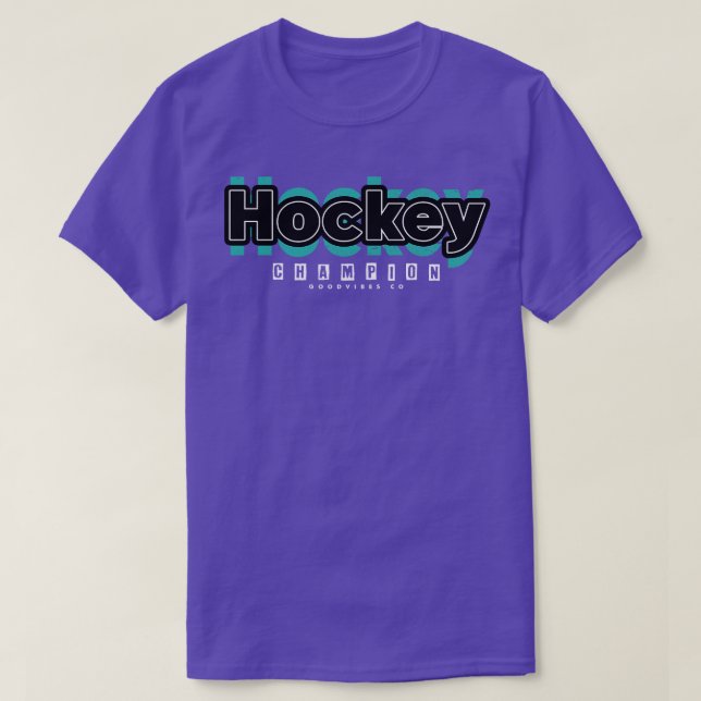 Camiseta Hockey Champ (Diseño del anverso)