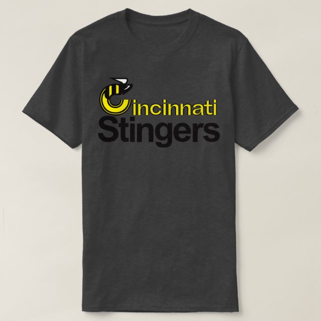 Camiseta Hockey Cincinnati Stingers 1977 (Diseño del anverso)