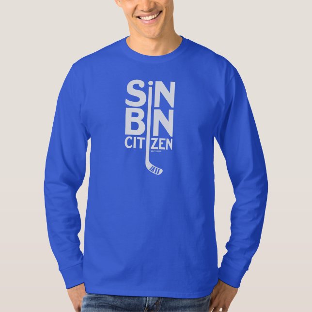 Camiseta Hockey ciudadano Sin Bin (Anverso)