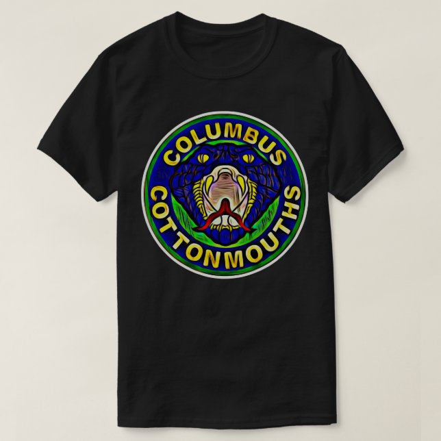 Camiseta Hockey Columbus Cottonmouts (Diseño del anverso)