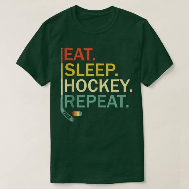 Camiseta Hockey Cuaderno Sobre Hielo Para Hombres Hombres H (Diseño del anverso)