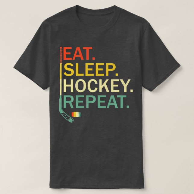 Camiseta Hockey Cuaderno Sobre Hielo Para Hombres Hombres H (Diseño del anverso)