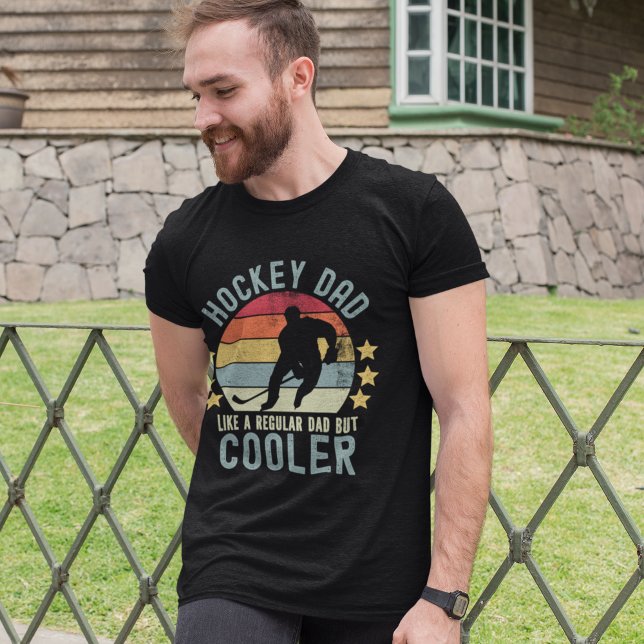 Camiseta Hockey Dad Like a Regular Dad But Cooler (Subido por el creador)