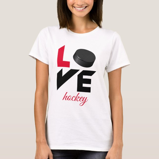 Camiseta Hockey de amor (Anverso)