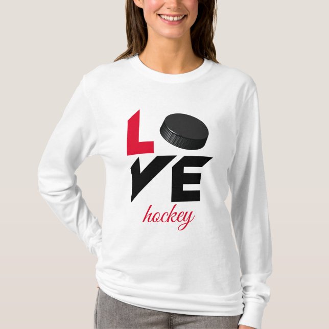 Camiseta Hockey de amor (Anverso)
