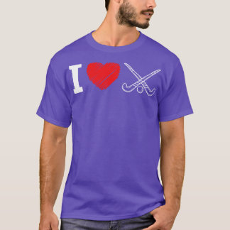 Camiseta Hockey de campo me encanta el hockey de campo