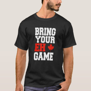 Camiseta Hockey de Canadá trae tu juego Eh canadiense 1