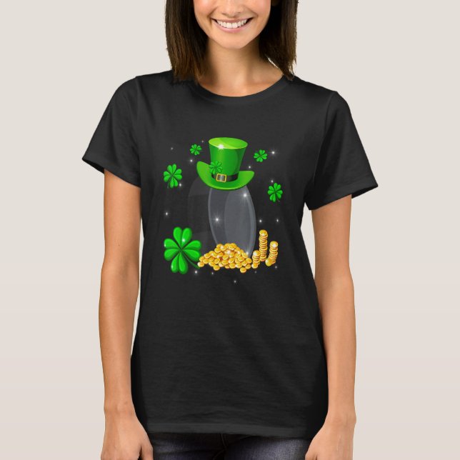 Camiseta Hockey de cosecha St Patrick S Day Shamrock Irish  (Anverso)