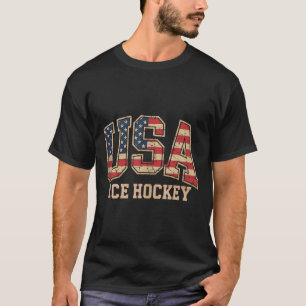 Camiseta Hockey de la bandera americana