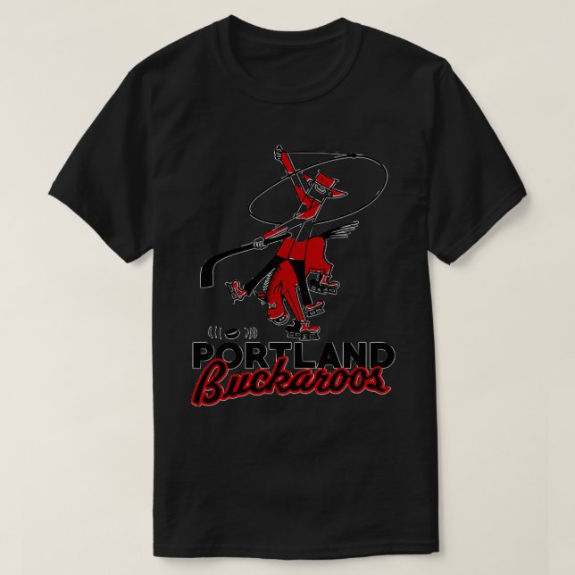 Camiseta Hockey de Portland Buckaroos (Diseño del anverso)
