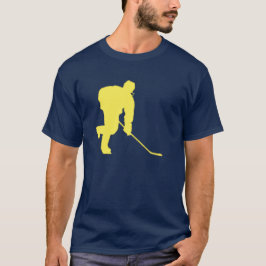 CAMISETA HOCKEY DEL AZUL Y DEL ORO