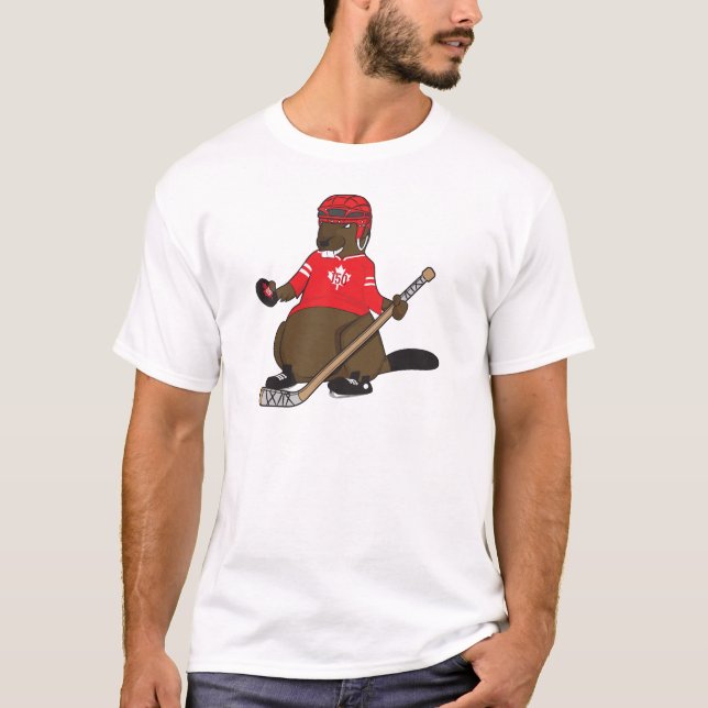 Camiseta Hockey del castor de Canadá 150 en 2017 (Anverso)