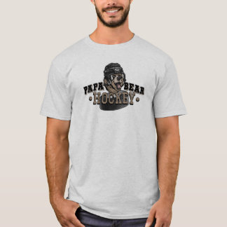 Camiseta Hockey del oso de la papá por los estudios de