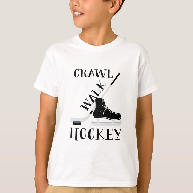 Camiseta Hockey del paseo del arrastre (Anverso)