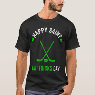 Camiseta Hockey día de San Patricio chicos hombres trébol h
