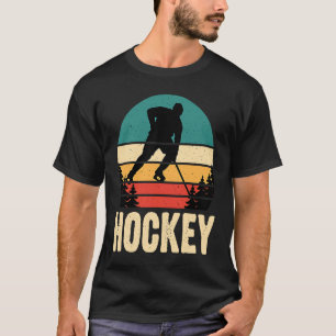 Camiseta Hockey divertida Frisbee Lover Retro Vintage 70