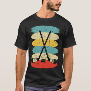Camiseta Hockey divertida Frisbee Lover Retro Vintage 70
