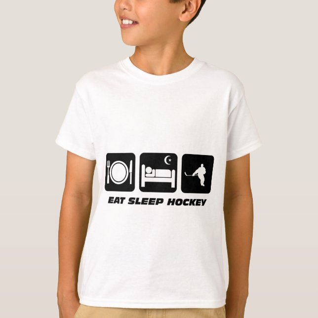 Camiseta Hockey divertido (Anverso)