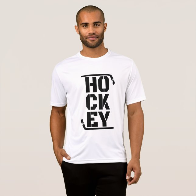 Camiseta Hockey divertido (Anverso completo)