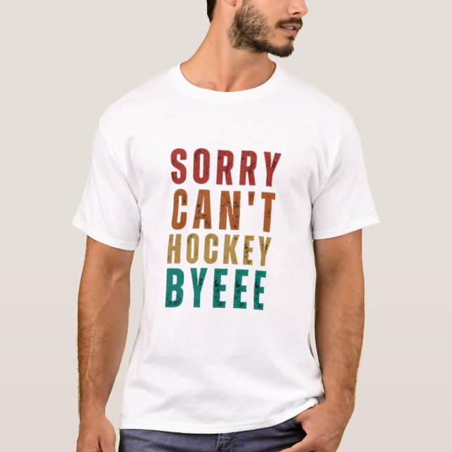 Camiseta Hockey Divertido (Anverso)