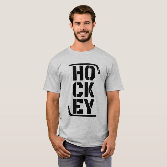 Camiseta Hockey divertido (Anverso completo)