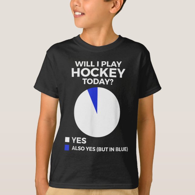 Camiseta Hockey Divertido  (Anverso)