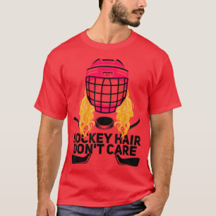 Camiseta Hockey divertido jugador de Chica de hockey sobre 