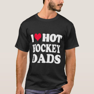 Camiseta Hockey divertido me encanta papá de hockey sobre h