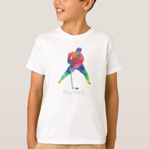 Camiseta Hockey duro Origami del juego