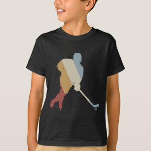 Camiseta Hockey Estilo Retro Vintage Rendimiento